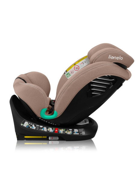 BN-LO-BASTIAAN_ONE_I-SIZE_BEIGE_SAND,Scaun auto, Lionelo, Bastiaan One i-Size, 4 in 1, Protectie laterala, Cu spatar inclinabil 