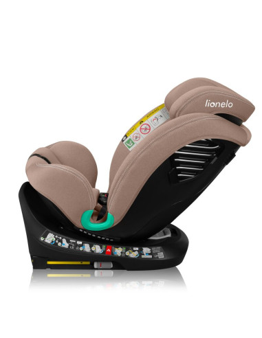 BN-LO-BASTIAAN_ONE_I-SIZE_BEIGE_SAND,Scaun auto, Lionelo, Bastiaan One i-Size, 4 in 1, Protectie laterala, Cu spatar inclinabil 