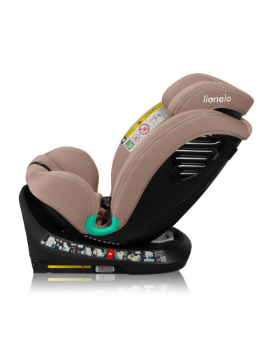 BN-LO-BASTIAAN_ONE_I-SIZE_BEIGE_SAND,Scaun auto, Lionelo, Bastiaan One i-Size, 4 in 1, Protectie laterala, Cu spatar inclinabil 