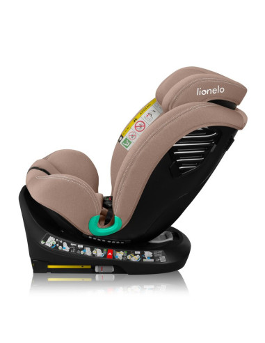 BN-LO-BASTIAAN_ONE_I-SIZE_BEIGE_SAND,Scaun auto, Lionelo, Bastiaan One i-Size, 4 in 1, Protectie laterala, Cu spatar inclinabil 