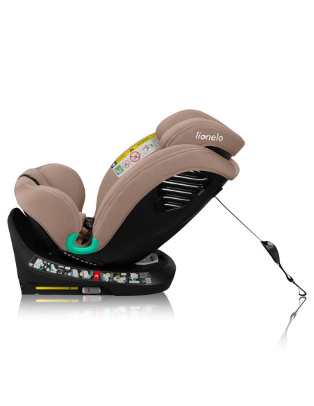 BN-LO-BASTIAAN_ONE_I-SIZE_BEIGE_SAND,Scaun auto, Lionelo, Bastiaan One i-Size, 4 in 1, Protectie laterala, Cu spatar inclinabil 
