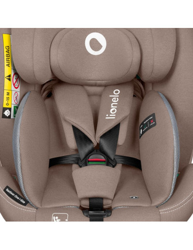 BN-LO-BASTIAAN_ONE_I-SIZE_BEIGE_SAND,Scaun auto, Lionelo, Bastiaan One i-Size, 4 in 1, Protectie laterala, Cu spatar inclinabil 