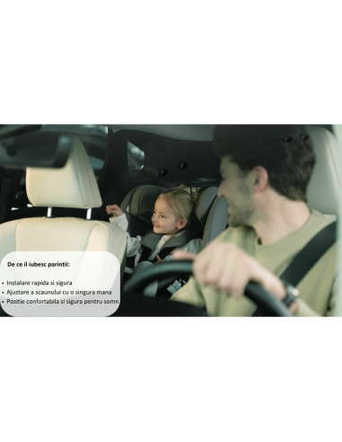 BN-LO-BASTIAAN_ONE_I-SIZE_BEIGE_SAND,Scaun auto, Lionelo, Bastiaan One i-Size, 4 in 1, Protectie laterala, Cu spatar inclinabil 