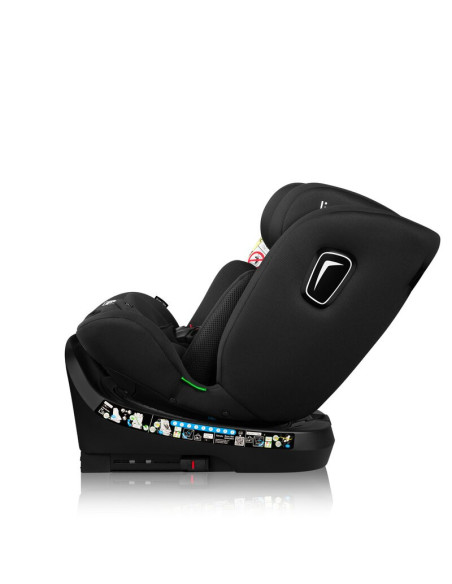 BN-LO-BRAVE_I-SIZE_BLACK_CARBON,Scaun auto, Lionelo, Brave i-Size, 4 in 1, Rotire 360 grade, Protectie laterala, Cu spatar incli