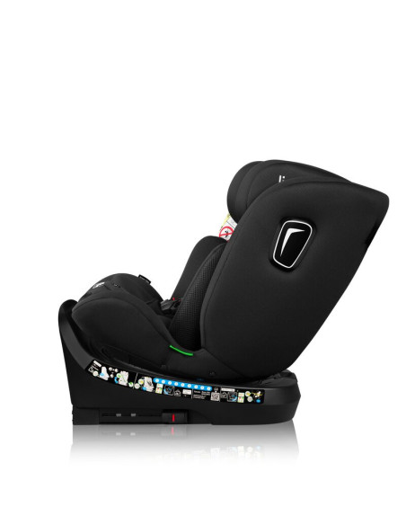 BN-LO-BRAVE_I-SIZE_BLACK_CARBON,Scaun auto, Lionelo, Brave i-Size, 4 in 1, Rotire 360 grade, Protectie laterala, Cu spatar incli