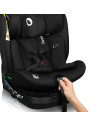 BN-LO-BRAVE_I-SIZE_BLACK_CARBON,Scaun auto, Lionelo, Brave i-Size, 4 in 1, Rotire 360 grade, Protectie laterala, Cu spatar incli