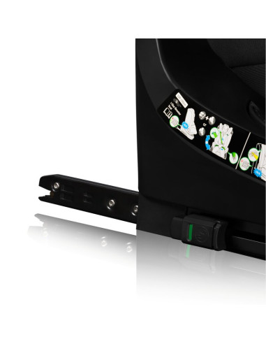 BN-LO-BRAVE_I-SIZE_BLACK_CARBON,Scaun auto, Lionelo, Brave i-Size, 4 in 1, Rotire 360 grade, Protectie laterala, Cu spatar incli