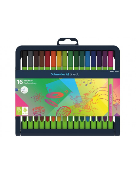 Set Liner Schneider Line-Up 16 Culori,LIN036
