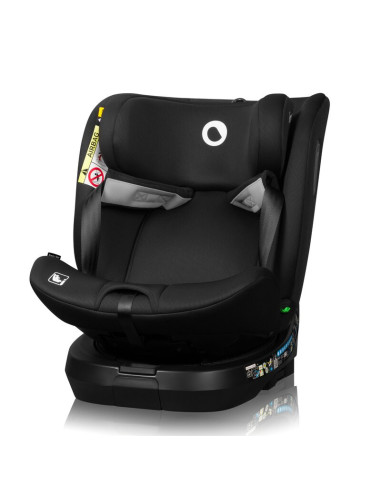 BN-LO-BRAVE_I-SIZE_BLACK_CARBON,Scaun auto, Lionelo, Brave i-Size, 4 in 1, Rotire 360 grade, Protectie laterala, Cu spatar incli