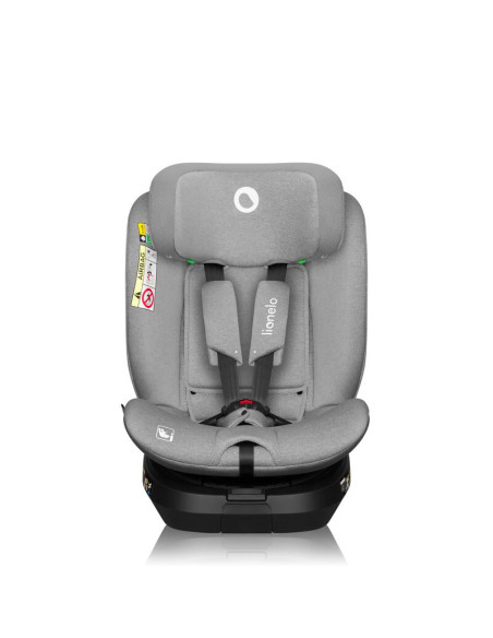 BN-LO-BRAVE_I-SIZE_GREY_STONE,Scaun auto, Lionelo, Brave i-Size, 4 in 1, Rotire 360 grade, Protectie laterala, Cu spatar inclina