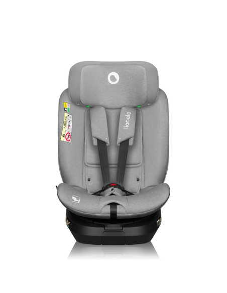 BN-LO-BRAVE_I-SIZE_GREY_STONE,Scaun auto, Lionelo, Brave i-Size, 4 in 1, Rotire 360 grade, Protectie laterala, Cu spatar inclina