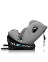 BN-LO-BRAVE_I-SIZE_GREY_STONE,Scaun auto, Lionelo, Brave i-Size, 4 in 1, Rotire 360 grade, Protectie laterala, Cu spatar inclina