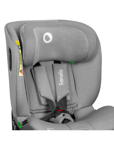 BN-LO-BRAVE_I-SIZE_GREY_STONE,Scaun auto, Lionelo, Brave i-Size, 4 in 1, Rotire 360 grade, Protectie laterala, Cu spatar inclina