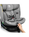 BN-LO-BRAVE_I-SIZE_GREY_STONE,Scaun auto, Lionelo, Brave i-Size, 4 in 1, Rotire 360 grade, Protectie laterala, Cu spatar inclina