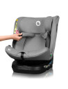 BN-LO-BRAVE_I-SIZE_GREY_STONE,Scaun auto, Lionelo, Brave i-Size, 4 in 1, Rotire 360 grade, Protectie laterala, Cu spatar inclina