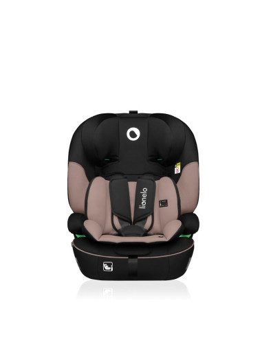 BN-LO-LEVI_I-SIZE_BEIGE_LATTE,Scaun auto, Lionelo, Levi i-Size, Universal, Instalare FWF, Cu tetiera reglabila in 10 pozitii, Cu