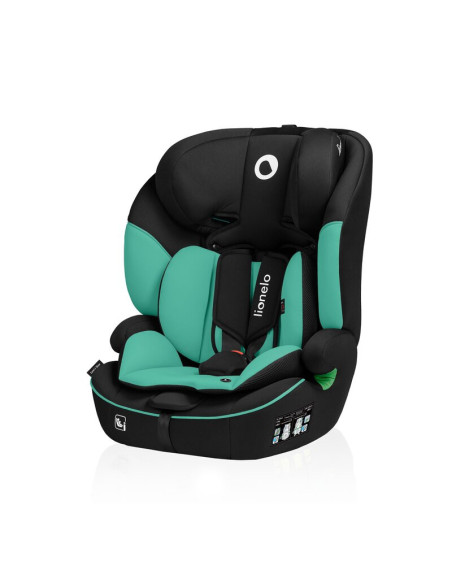 BN-LO-LEVI_I-SIZE_GREEN_EMERALD,Scaun auto, Lionelo, Levi i-Size, Universal, Instalare FWF, Cu tetiera reglabila in 10 pozitii, 