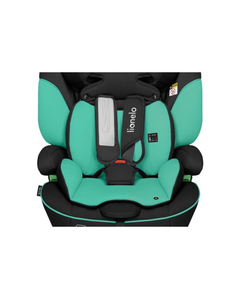 BN-LO-LEVI_I-SIZE_GREEN_EMERALD,Scaun auto, Lionelo, Levi i-Size, Universal, Instalare FWF, Cu tetiera reglabila in 10 pozitii, 