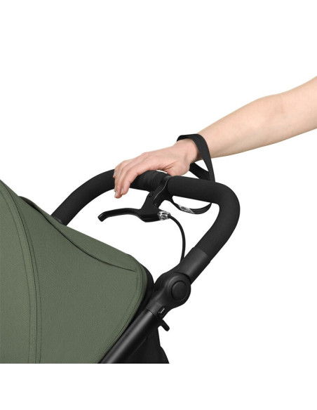 BN-LO-AZURA_GREEN_FOREST,Carucior sport, Lionelo, Azura, Cu 3 roti, Cu baldachin XXL impermeabil, Pliere compacta, Pana la 22 kg