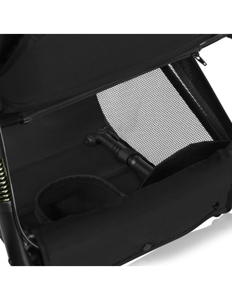 BN-LO-AZURA_GREEN_FOREST,Carucior sport, Lionelo, Azura, Cu 3 roti, Cu baldachin XXL impermeabil, Pliere compacta, Pana la 22 kg