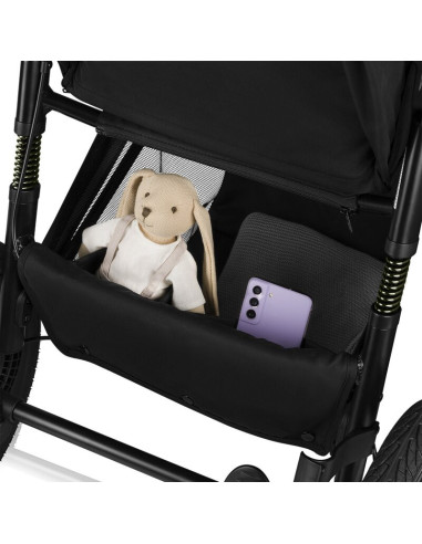 BN-LO-AZURA_GREEN_FOREST,Carucior sport, Lionelo, Azura, Cu 3 roti, Cu baldachin XXL impermeabil, Pliere compacta, Pana la 22 kg