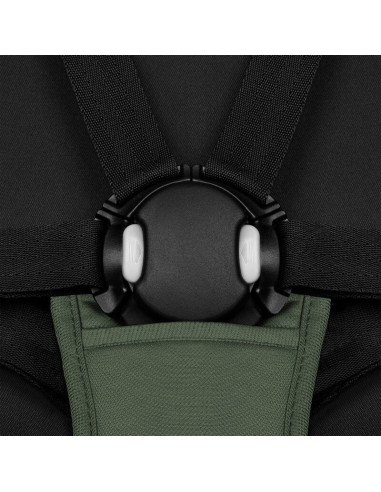 BN-LO-AZURA_GREEN_FOREST,Carucior sport, Lionelo, Azura, Cu 3 roti, Cu baldachin XXL impermeabil, Pliere compacta, Pana la 22 kg