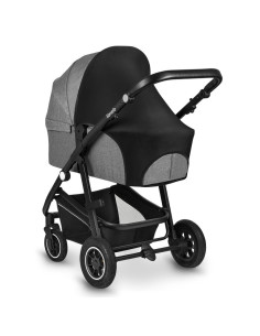 BN-LO-STROLLER_SUN_COVER_BLACK_CARBON,Parasolar, Lionelo, Pentru carucior, Material textil, Cu protectie UPF 50+, 53 x 51 cm, Ne