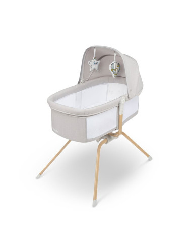 BN-LO-MALIN_EVO_BEIGE_NATURAL,Patut balansoar, Lionelo, Malin Evo, 3 in 1, Pliabil, 0-9 kg, Geanta Transport, Asamblare Rapida, 