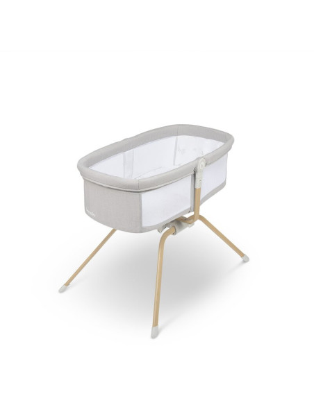 BN-LO-MALIN_EVO_BEIGE_NATURAL,Patut balansoar, Lionelo, Malin Evo, 3 in 1, Pliabil, 0-9 kg, Geanta Transport, Asamblare Rapida, 