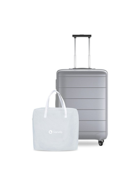 BN-LO-MALIN_EVO_BEIGE_NATURAL,Patut balansoar, Lionelo, Malin Evo, 3 in 1, Pliabil, 0-9 kg, Geanta Transport, Asamblare Rapida, 