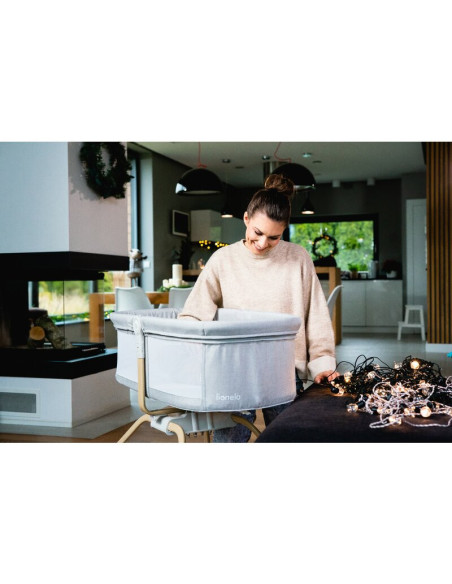 BN-LO-MALIN_EVO_BEIGE_NATURAL,Patut balansoar, Lionelo, Malin Evo, 3 in 1, Pliabil, 0-9 kg, Geanta Transport, Asamblare Rapida, 