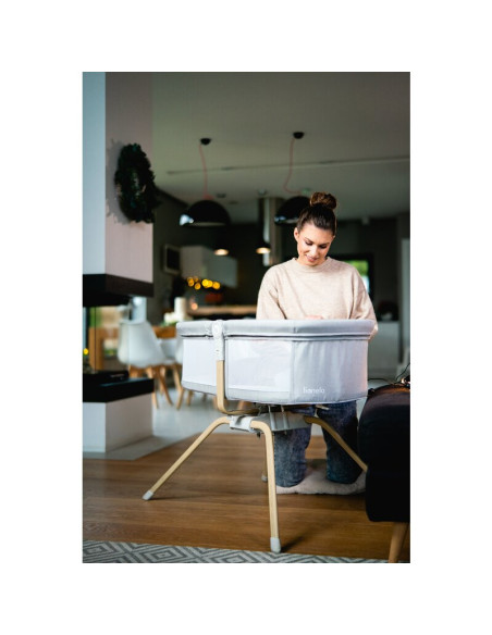 BN-LO-MALIN_EVO_BEIGE_NATURAL,Patut balansoar, Lionelo, Malin Evo, 3 in 1, Pliabil, 0-9 kg, Geanta Transport, Asamblare Rapida, 