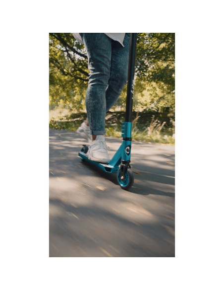 BN-LO-WHIZZ_BLACK_CARBON_YELLOW,Trotineta, Lionelo, Whizz, Pentru Acrobatii, Rulmenti ABEC-9, Sistemul de compresie IHC 9, 20 - 