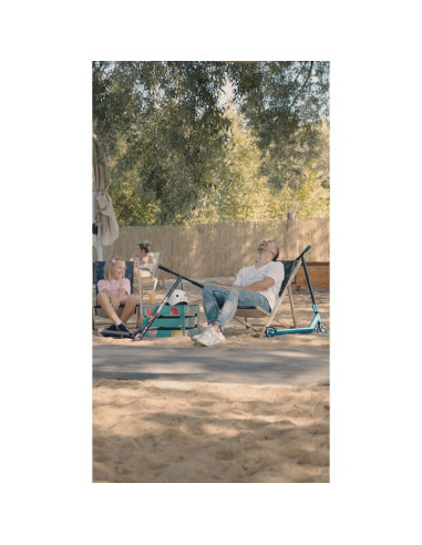 BN-LO-WHIZZ_BLACK_CARBON_YELLOW,Trotineta, Lionelo, Whizz, Pentru Acrobatii, Rulmenti ABEC-9, Sistemul de compresie IHC 9, 20 - 