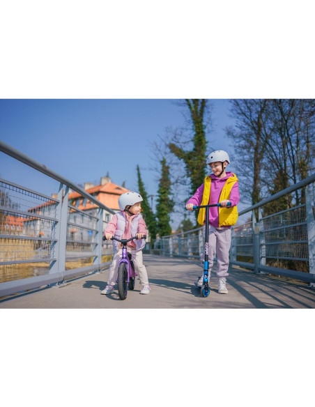 BN-LO-WHIZZ_BLACK_CARBON_YELLOW,Trotineta, Lionelo, Whizz, Pentru Acrobatii, Rulmenti ABEC-9, Sistemul de compresie IHC 9, 20 - 