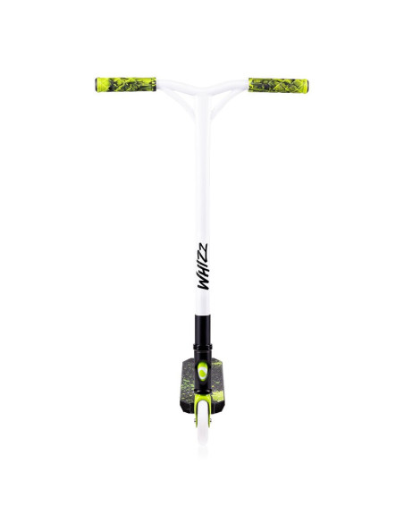 BN-LO-WHIZZ_GREEN_LIME_BLACK,Trotineta, Lionelo, Whizz, Pentru Acrobatii, Rulmenti ABEC-9, Sistemul de compresie IHC 9, 20 - 100