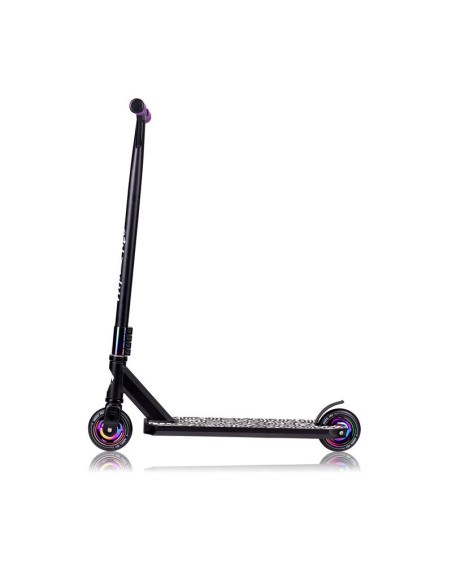 BN-LO-WHIZZ_NEO_BLACK_CARBON_MULTICOLOR,Trotineta, Lionelo, Whizz, Pentru Acrobatii, Rulmenti ABEC-9, Sistemul de compresie IHC 