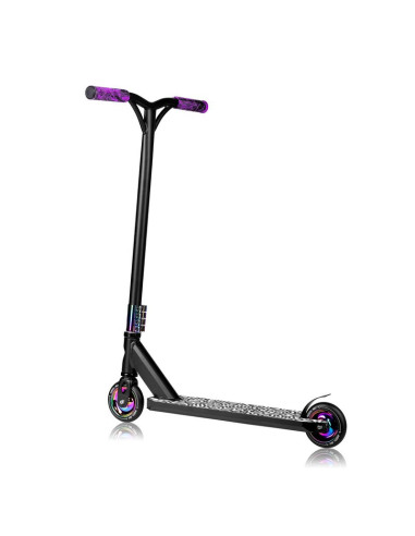 BN-LO-WHIZZ_NEO_BLACK_CARBON_MULTICOLOR,Trotineta, Lionelo, Whizz, Pentru Acrobatii, Rulmenti ABEC-9, Sistemul de compresie IHC 