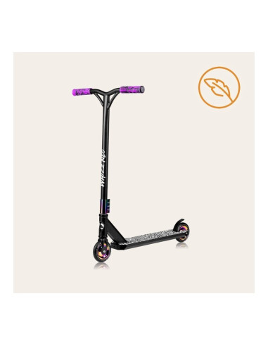 BN-LO-WHIZZ_NEO_BLACK_CARBON_MULTICOLOR,Trotineta, Lionelo, Whizz, Pentru Acrobatii, Rulmenti ABEC-9, Sistemul de compresie IHC 