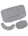 BN-BBL-B0167,Set 3 perne ergonomice, BBluv, Ergo, Pentru cap, gat si trunchi, 8 functii, Inclinare 12 grade, Cu husa detasabila 