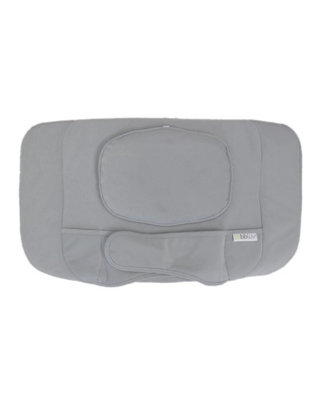 BN-BBL-B0167,Set 3 perne ergonomice, BBluv, Ergo, Pentru cap, gat si trunchi, 8 functii, Inclinare 12 grade, Cu husa detasabila 