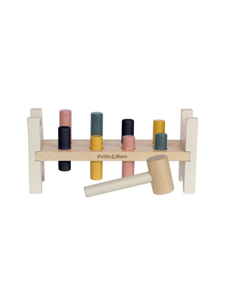 BN-610729,Banc de lucru, Petite&Mars, Big Bang Wood of Mars, 12 luni+, Multicolor BN-610729,Banc de lucru, Petite&Mars, Big Bang Wood of Mars, 12 luni+, Multicolor