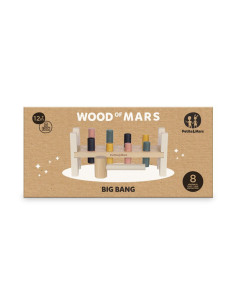 BN-610729,Banc de lucru, Petite&Mars, Big Bang Wood of Mars, 12 luni+, Multicolor 2