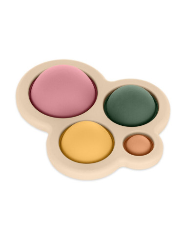 BN-605820,Jucarie senzoriala, Petite&Mars, Chill out, Din silicon, 11 cm, 6 luni+, Roz BN-605820,Jucarie senzoriala, Petite&Mars, Chill out, Din silicon, 11 cm, 6 luni+, Roz