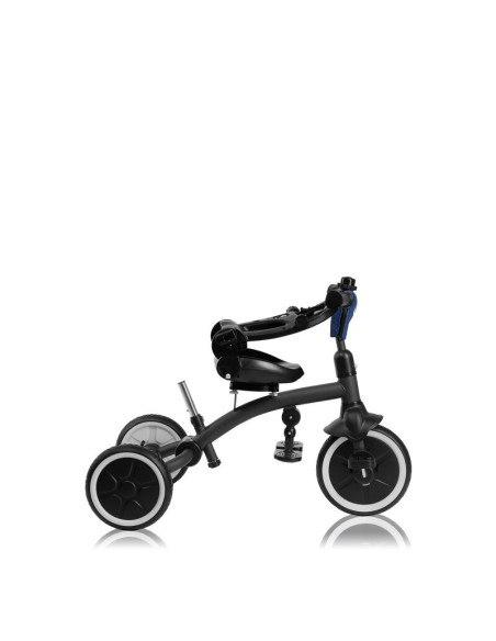 BN-LO-TRIS_PLUS_BLUE_DENIM,Tricicleta copii, Lionelo, Tris Plus, Ultrapliabila, Multifunctionala, Pana la 25 kg, Inclinare spata