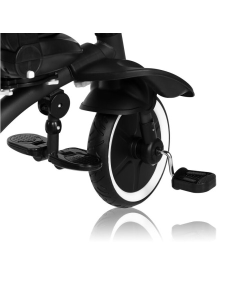 BN-LO-TRIS_PLUS_BLUE_DENIM,Tricicleta copii, Lionelo, Tris Plus, Ultrapliabila, Multifunctionala, Pana la 25 kg, Inclinare spata