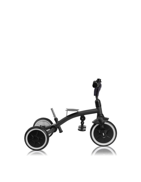 BN-LO-TRIS_PLUS_GREY_STONE,Tricicleta copii, Lionelo, Tris Plus, Ultrapliabila, Multifunctionala, Pana la 25 kg, Inclinare spata