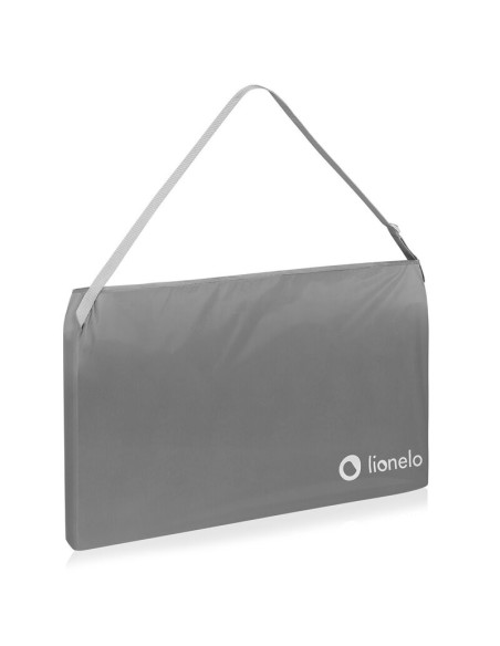 BN-LO-LORA_XL_BEIGE_SAND,Bariera de protectie pentru pat, Lionelo, Lora XL, Pliabila, Sistem de blocare StandSafe, Geanta de tra