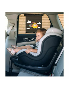 BN-81927,Set 2 parasolare auto, FreeOn, Retractabile, Functioneaza prin apasarea unui buton, Black 2