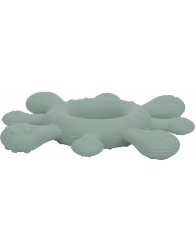 BN-49461,Inel de dentitie, FreeON, Pentru masajul gingiilor, Cu diverse texturi, Din silicon, Fara BPA, 3 luni+, Verde